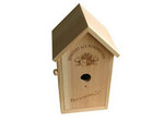 wooden bird house